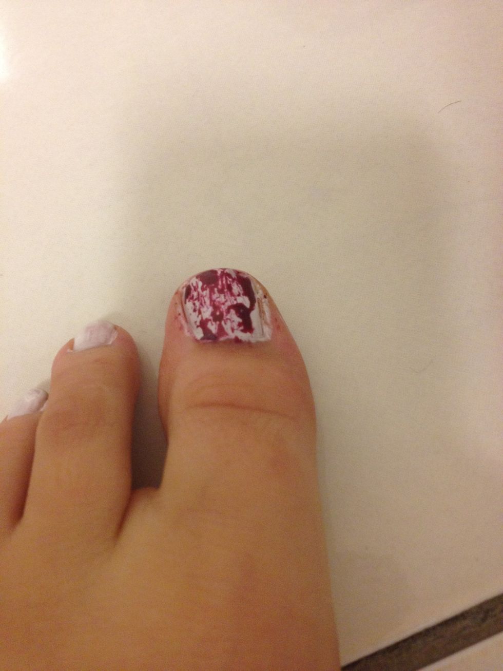 First toe!!