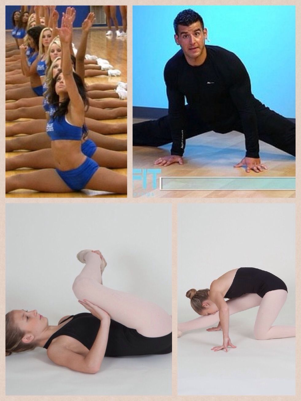 First u start off with these type of stretches