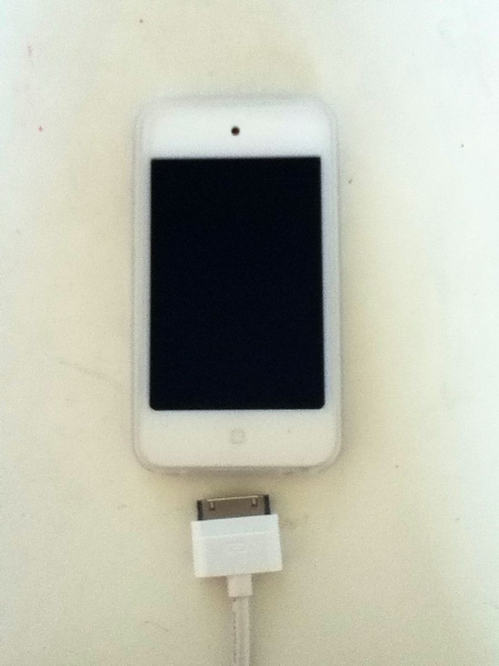 First, unplug your device from any chargers or headphones.