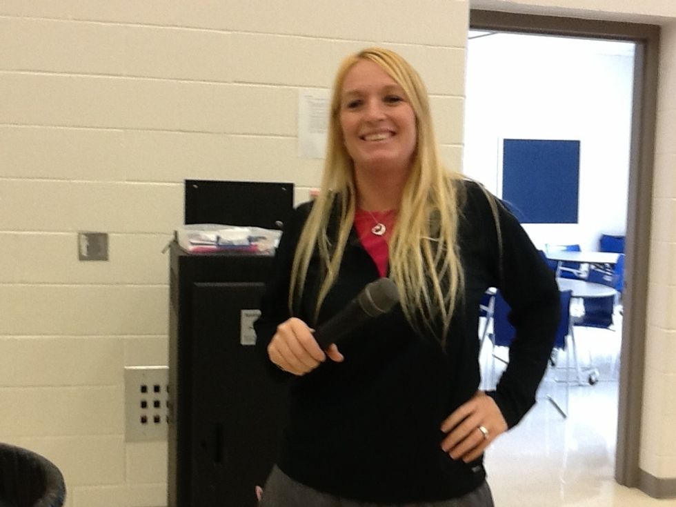 First wait at your table and wait to be called.