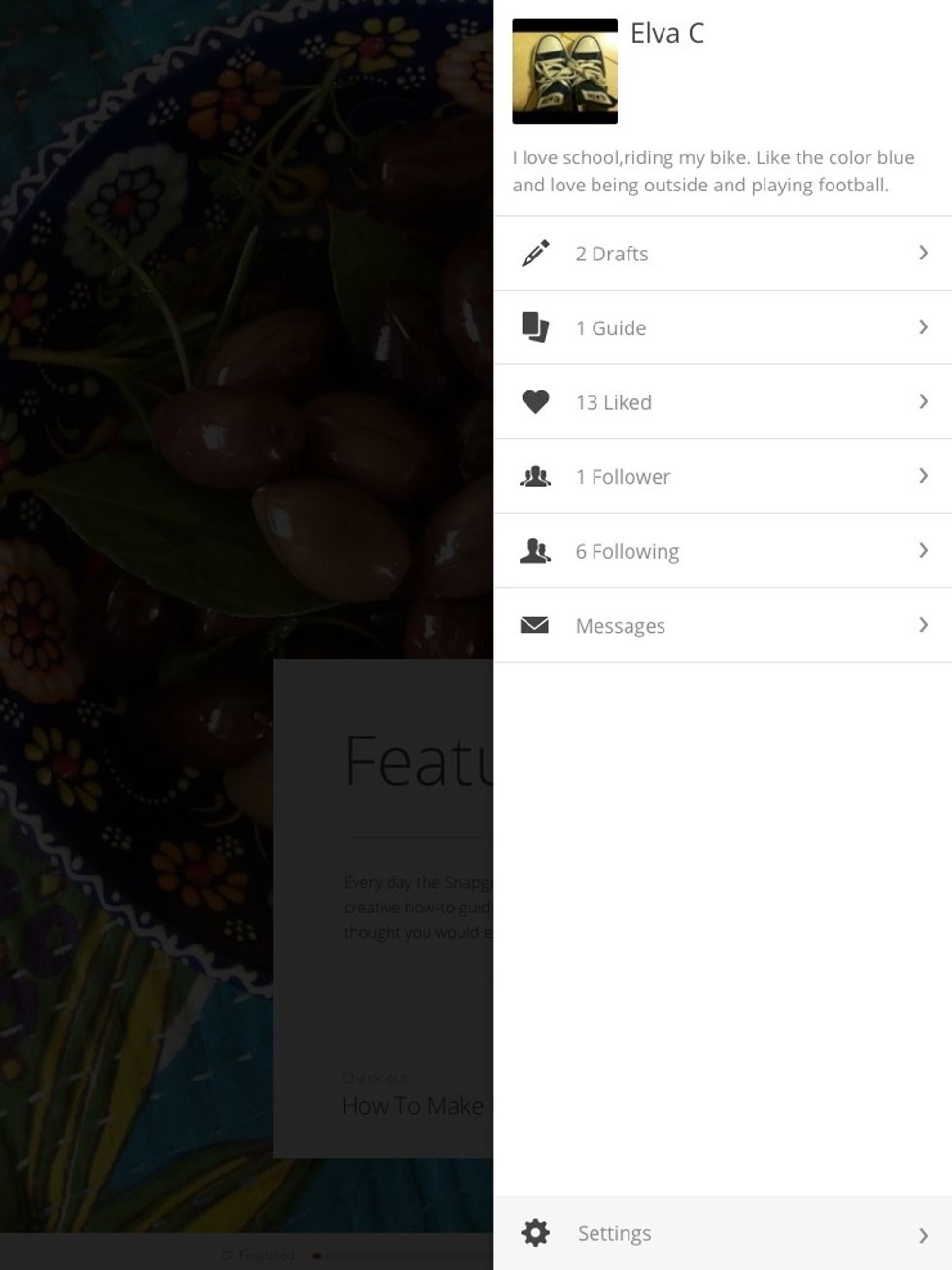 First you are going to go on snapguide and log in