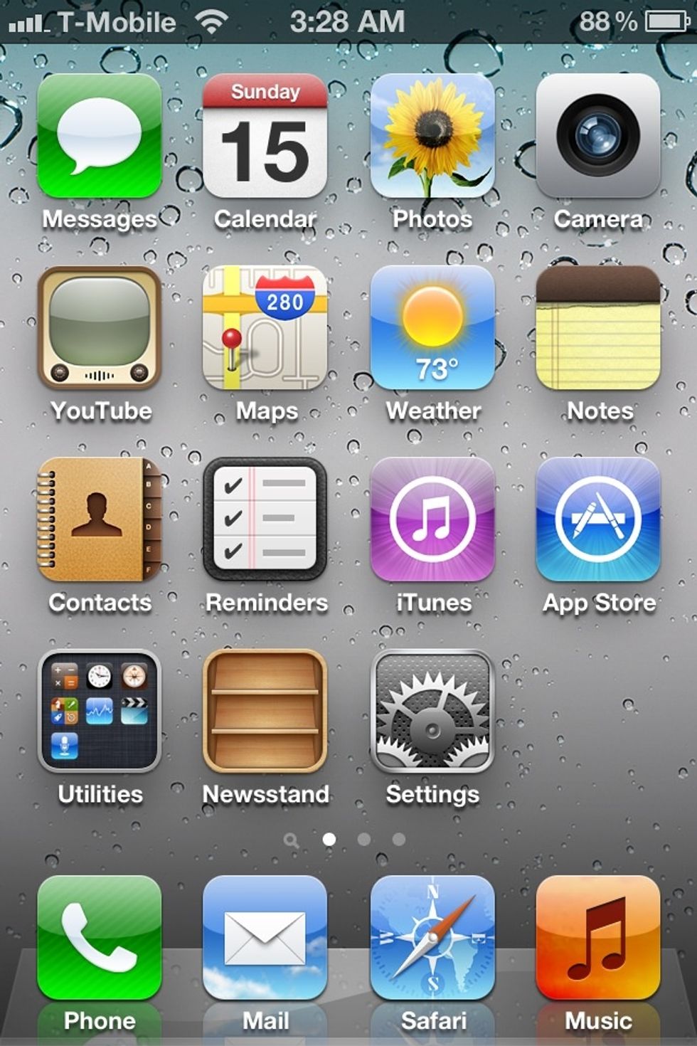 First you click on the App Store!