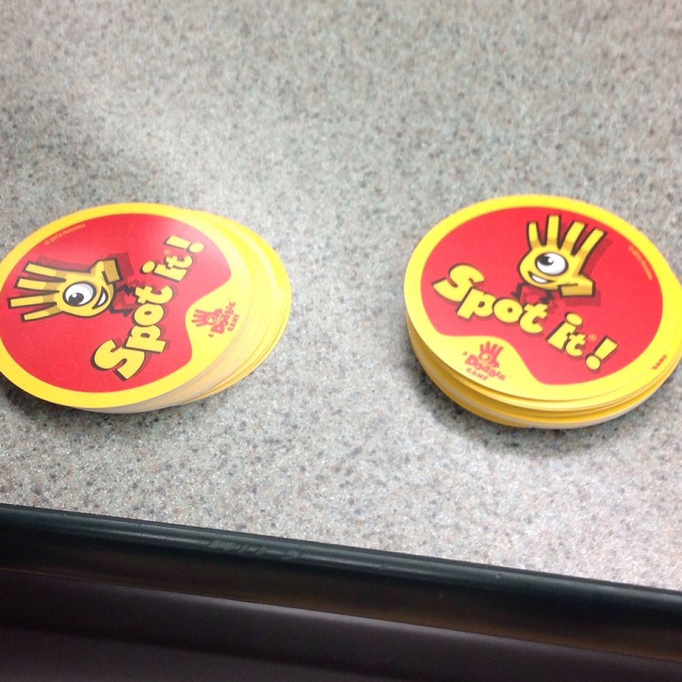 First you deal the cards out until the whole deck is gone.