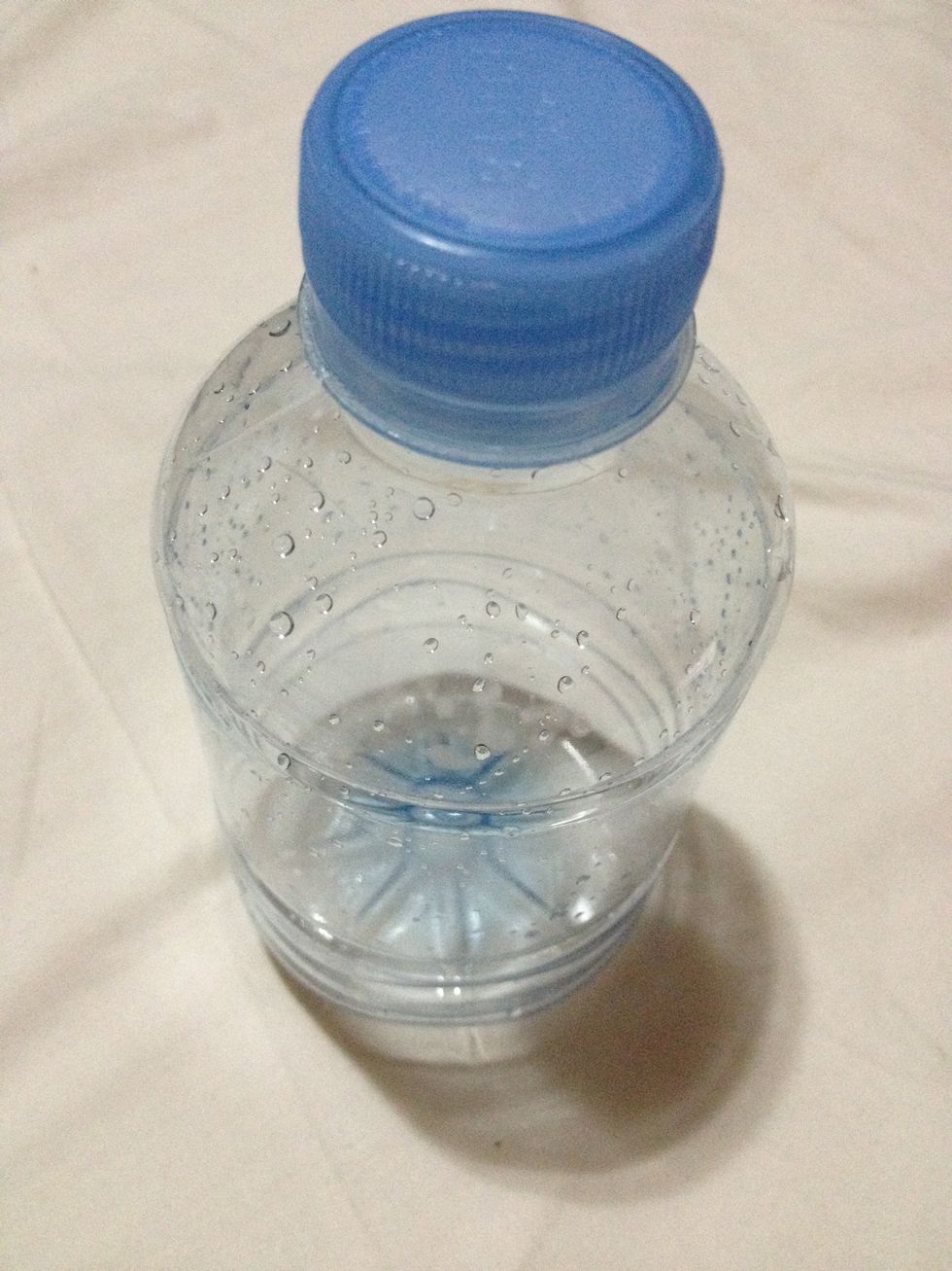 First you find a clean empty bottle.