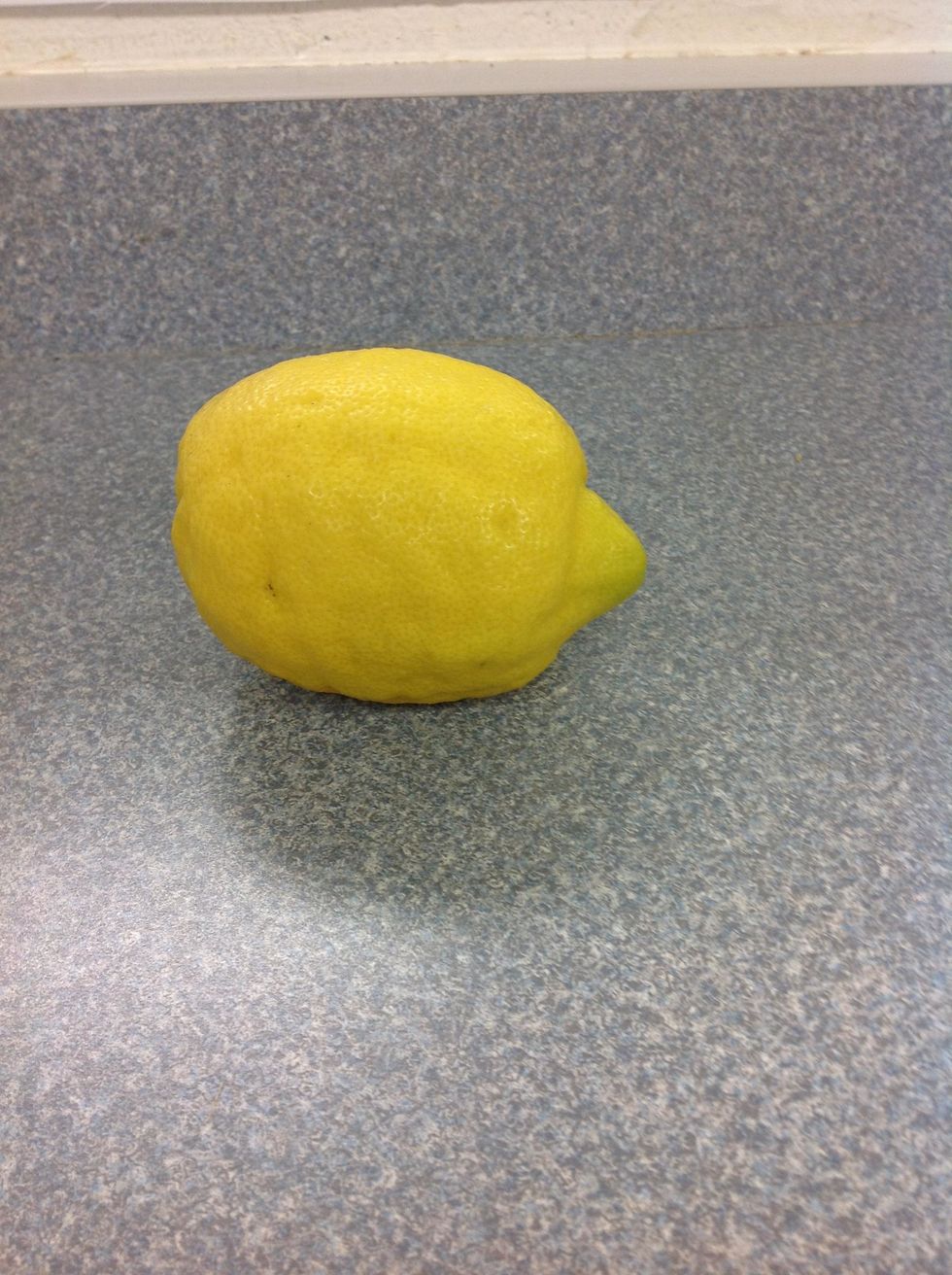 First, you grab any lemon of your choice.