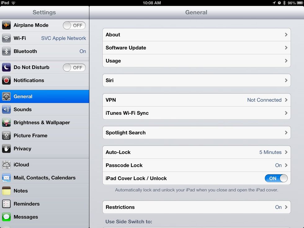 first you have to check that you have Siri on, so go into settings and then press the setting listing that says Siri
