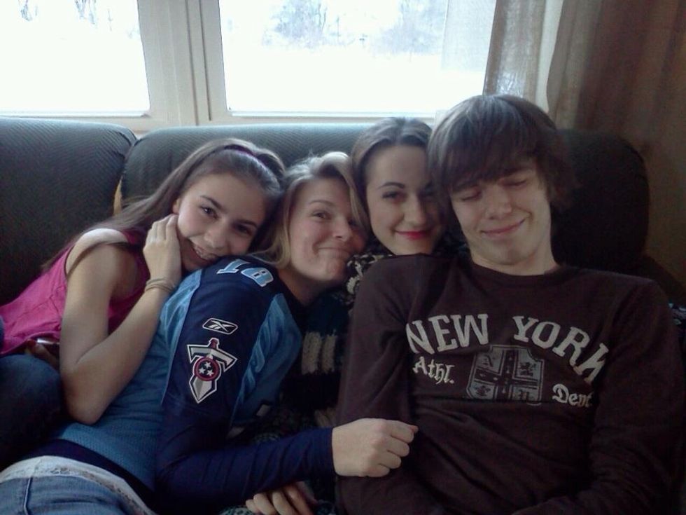 First you have to have a great family who loves you!