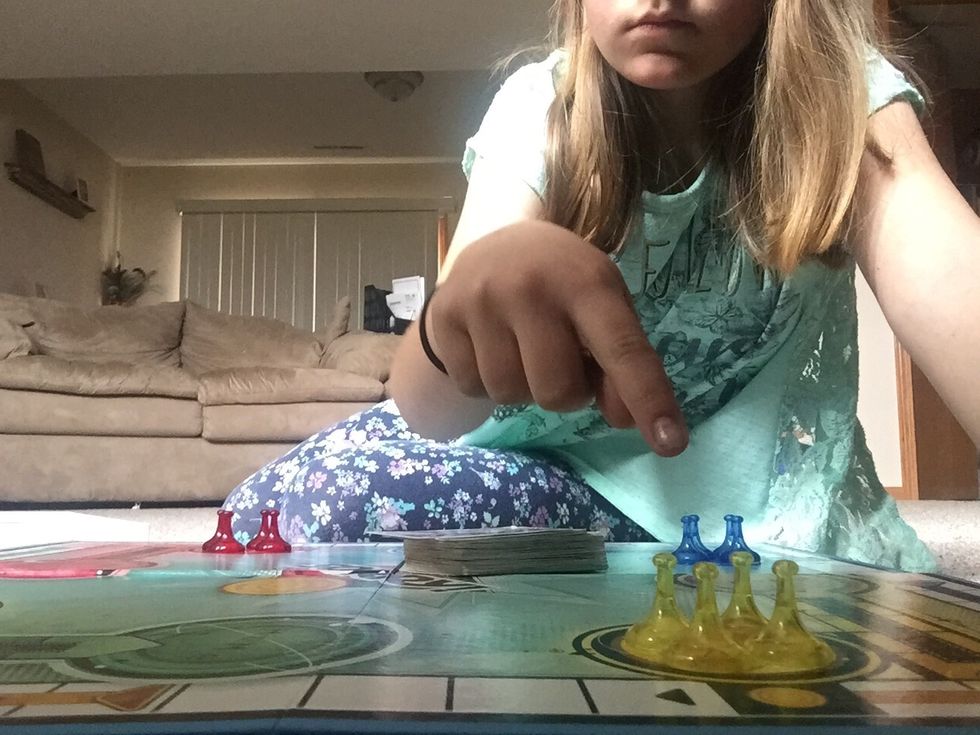 First you have to put all of the cones in the start box.