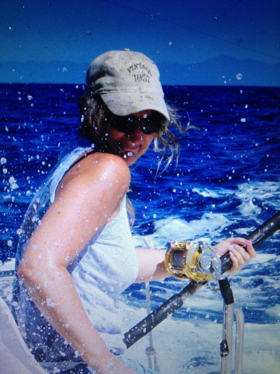 First you need to find a sub tropical ocean somewhere and go fishing...