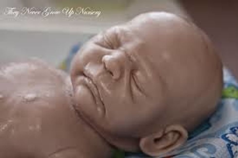 first you need to undress your baby