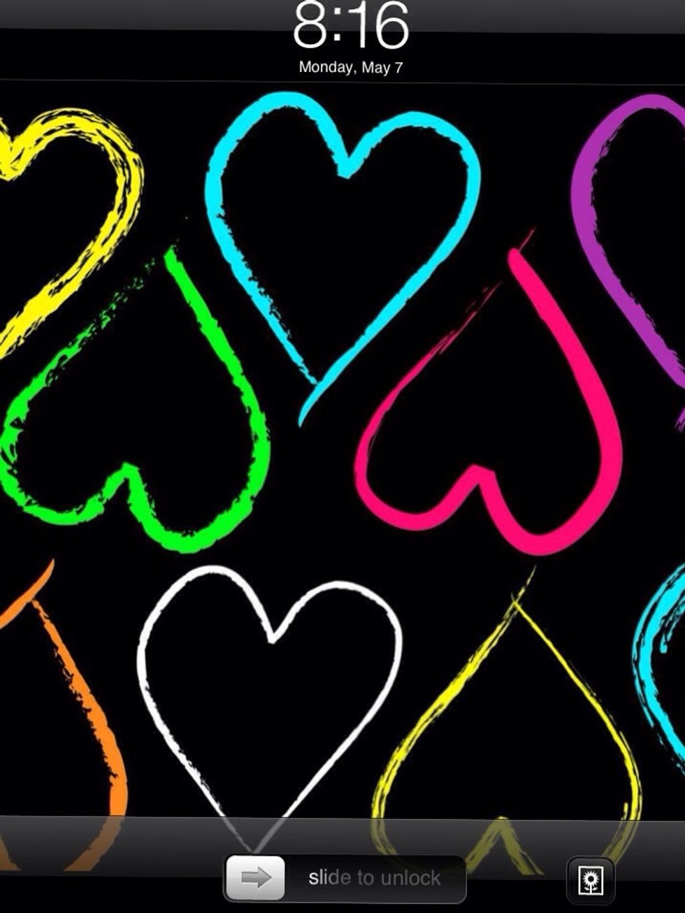 First you turn on your iPod or iPad