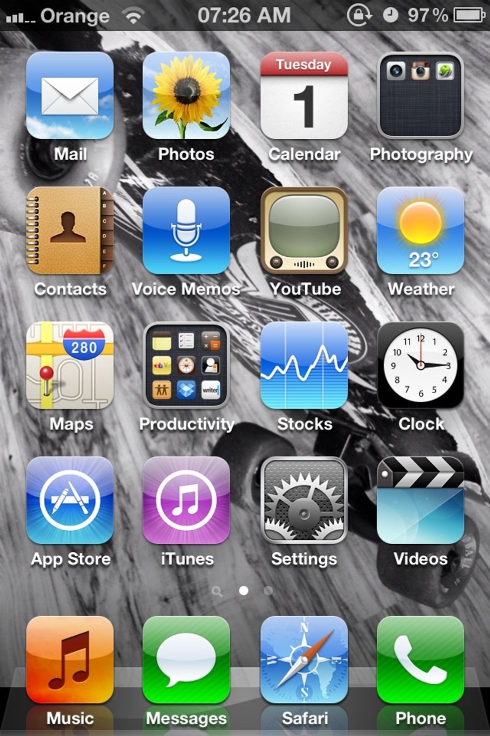 First you want to go to settings