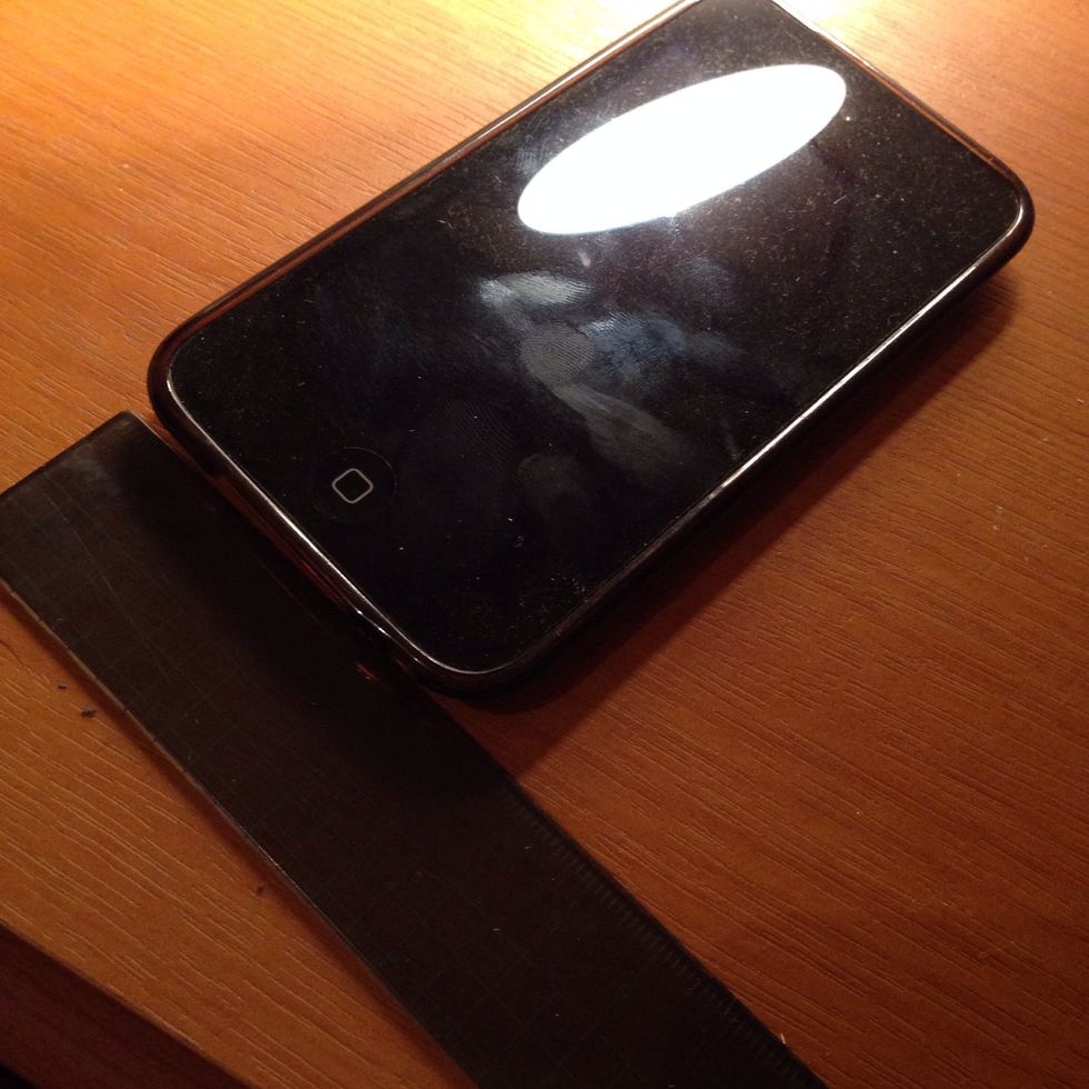 Firstly, measure out the width of your device.