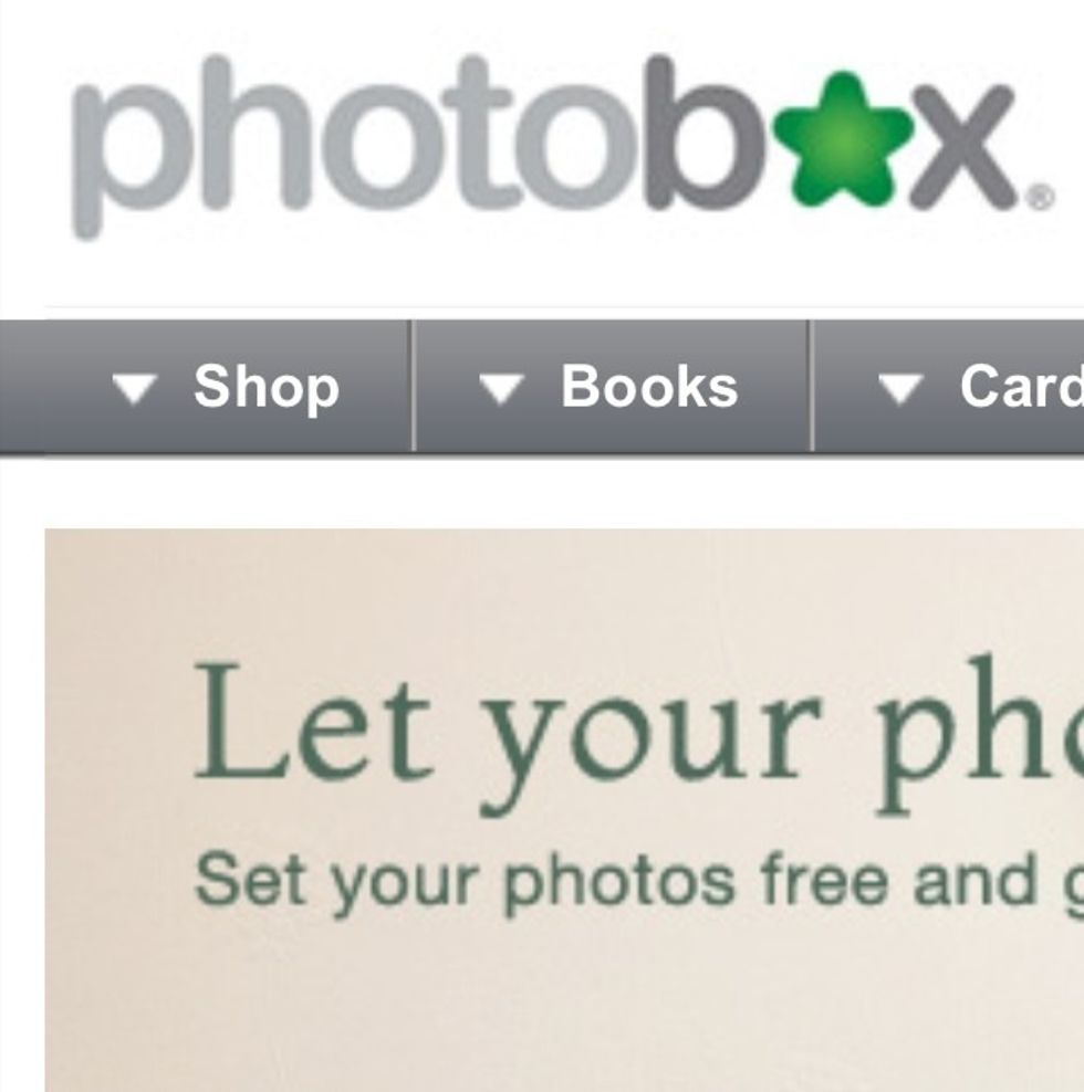 Firstly, select the 'Books' drop down menu from the toolbar at http://www.photobox.co.uk