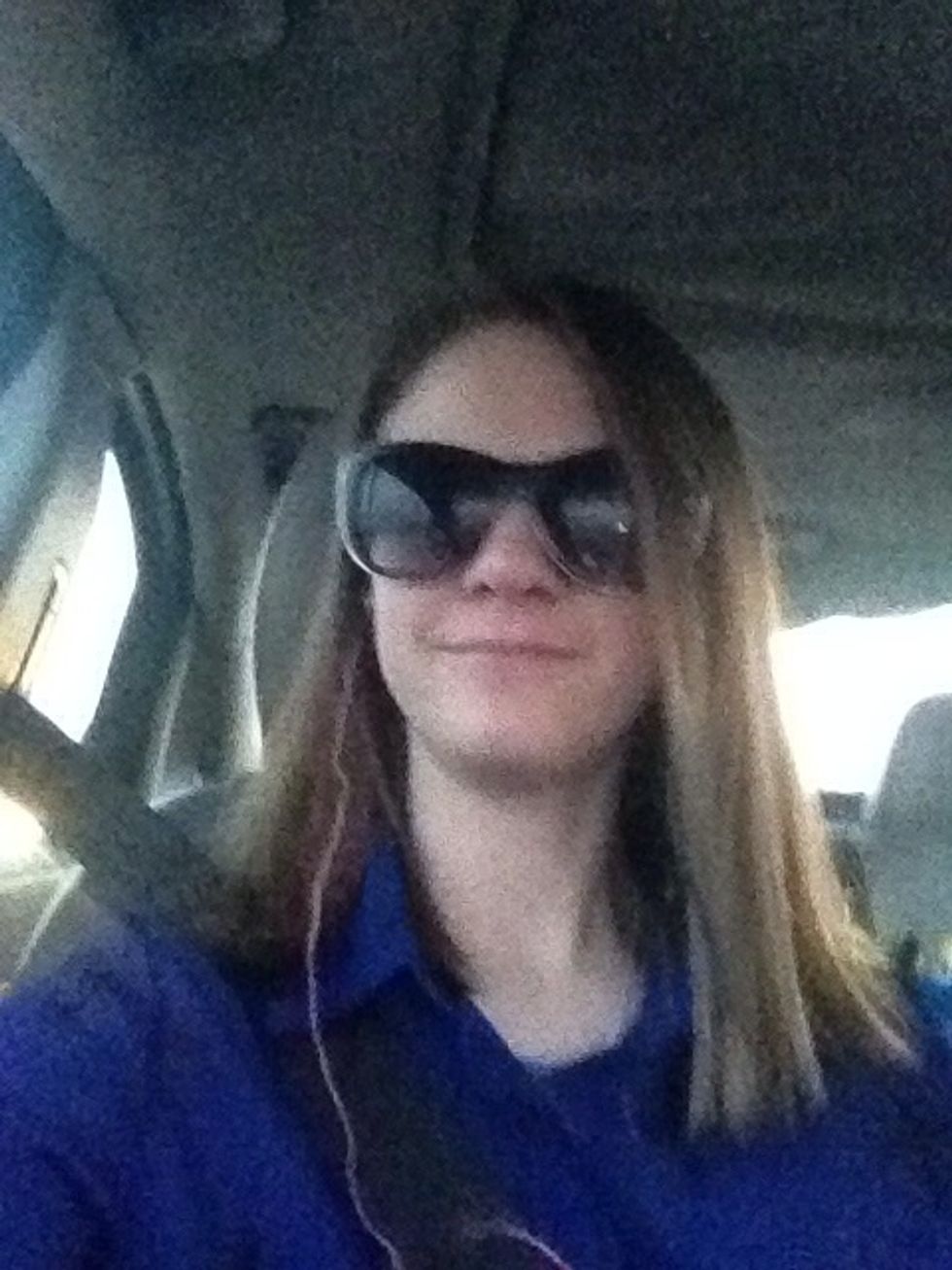 Fix your hair or add sunglasses\ud83d\ude0e