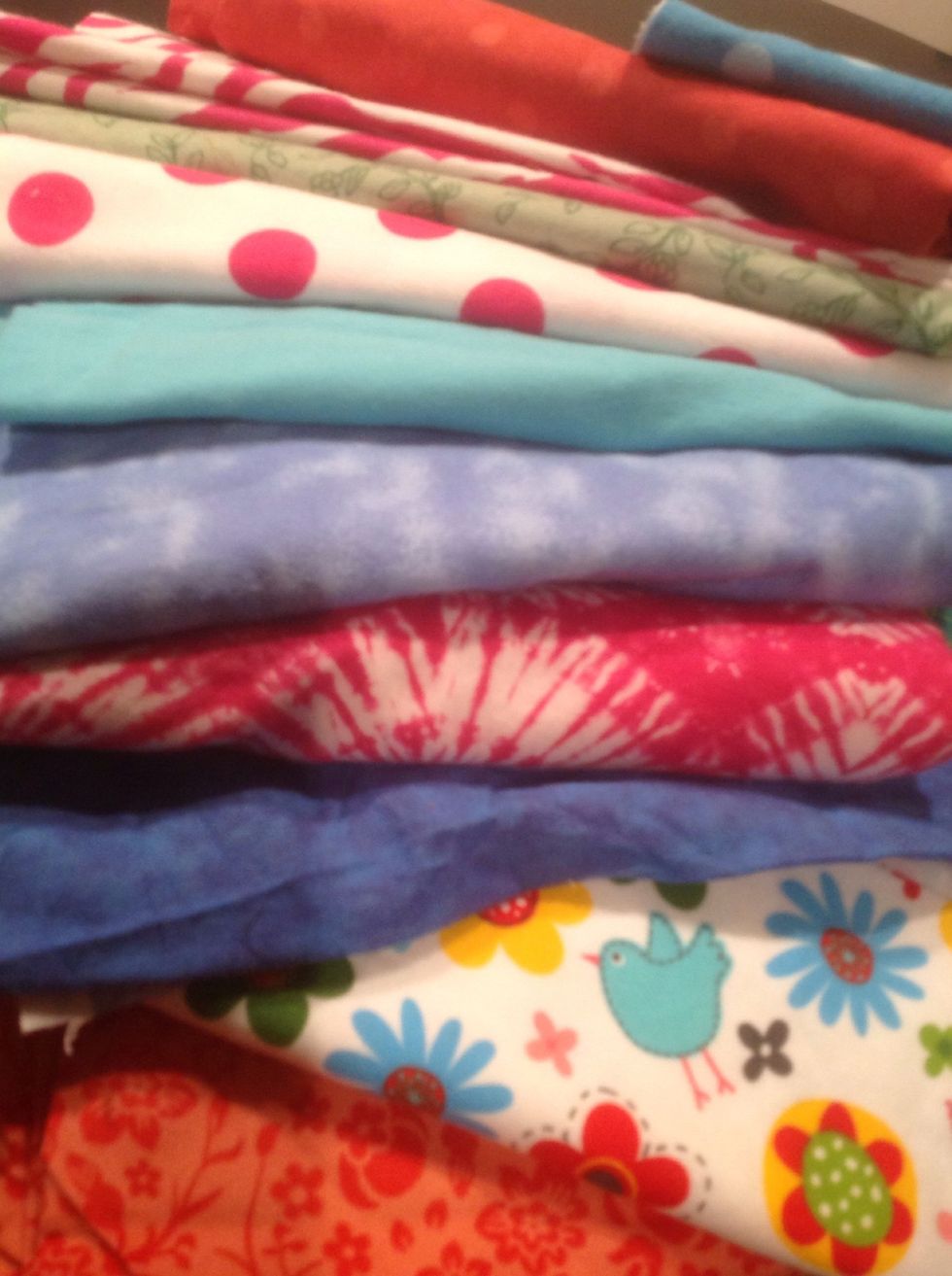 Flannel is so easy to work with and great way to practice free motion quilting.