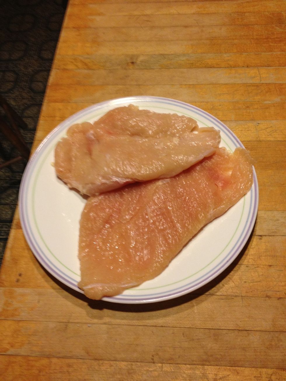 Flat chicken