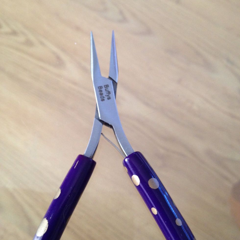 Flat nosed jewellery pliers