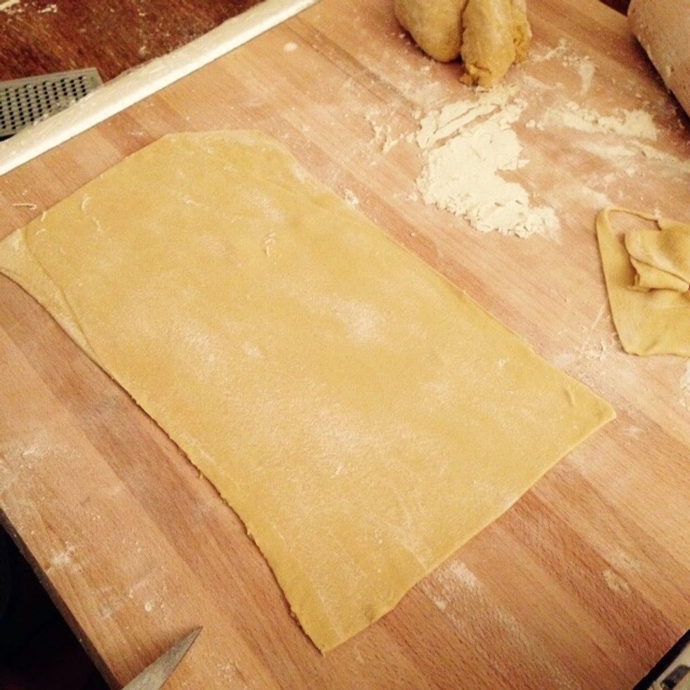 Flatten it into sheets