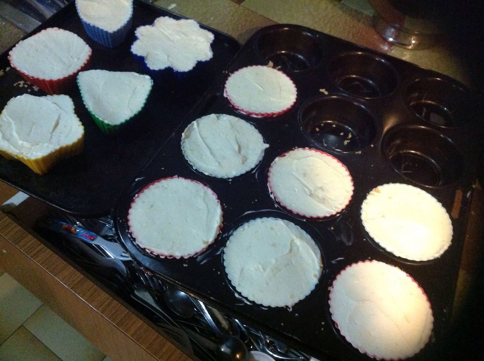 Flatten out to look neat.