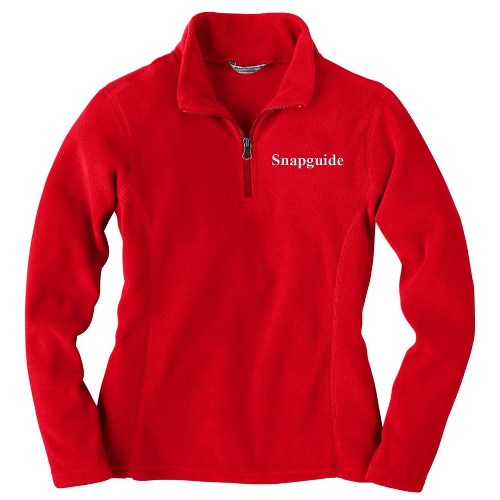 Fleece jacket or sweater:  I love this stuff with my base layer.  Any brand is fine.  Advance of  this material is, it doesn't hold water, so even when you are sweating, it wont take your heat as much