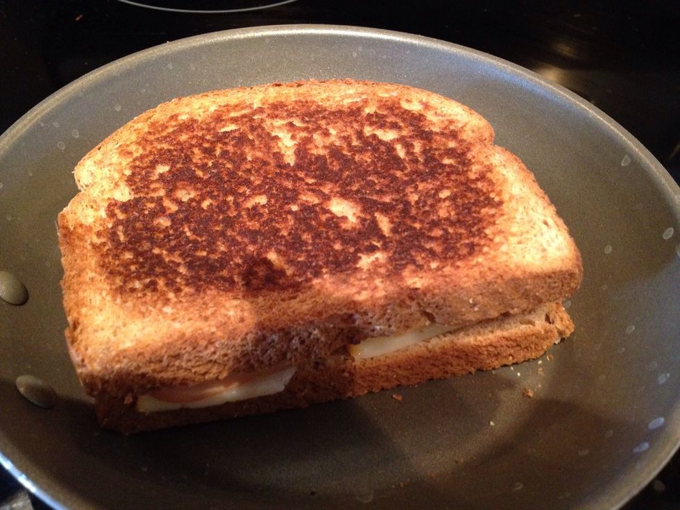 Flip after 2-3 mins.