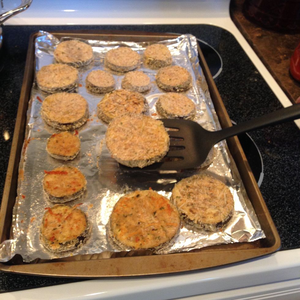 Flip and continue baking for another 5 minutes, or until crisp and golden brown.