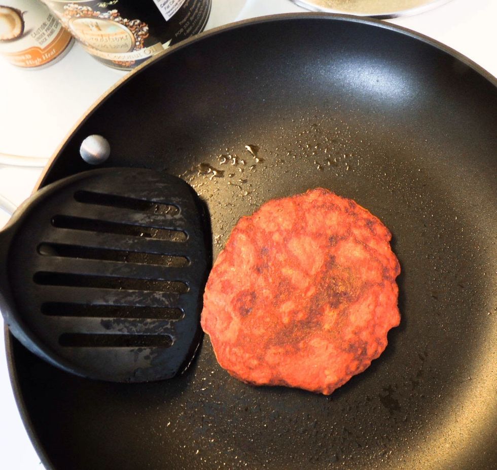 Flip and cook other side