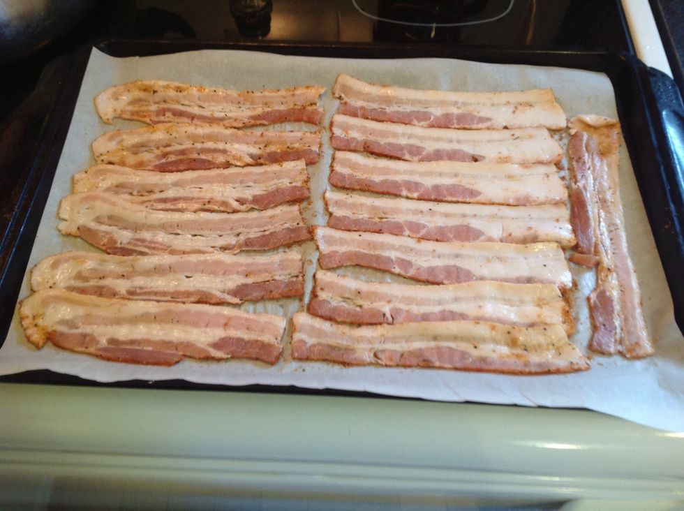 Flip Bacon and repeat the process from my last step.