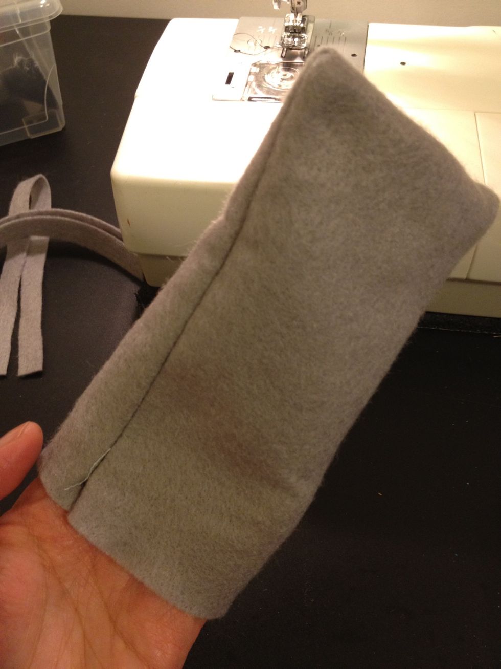 Flip it inside out.