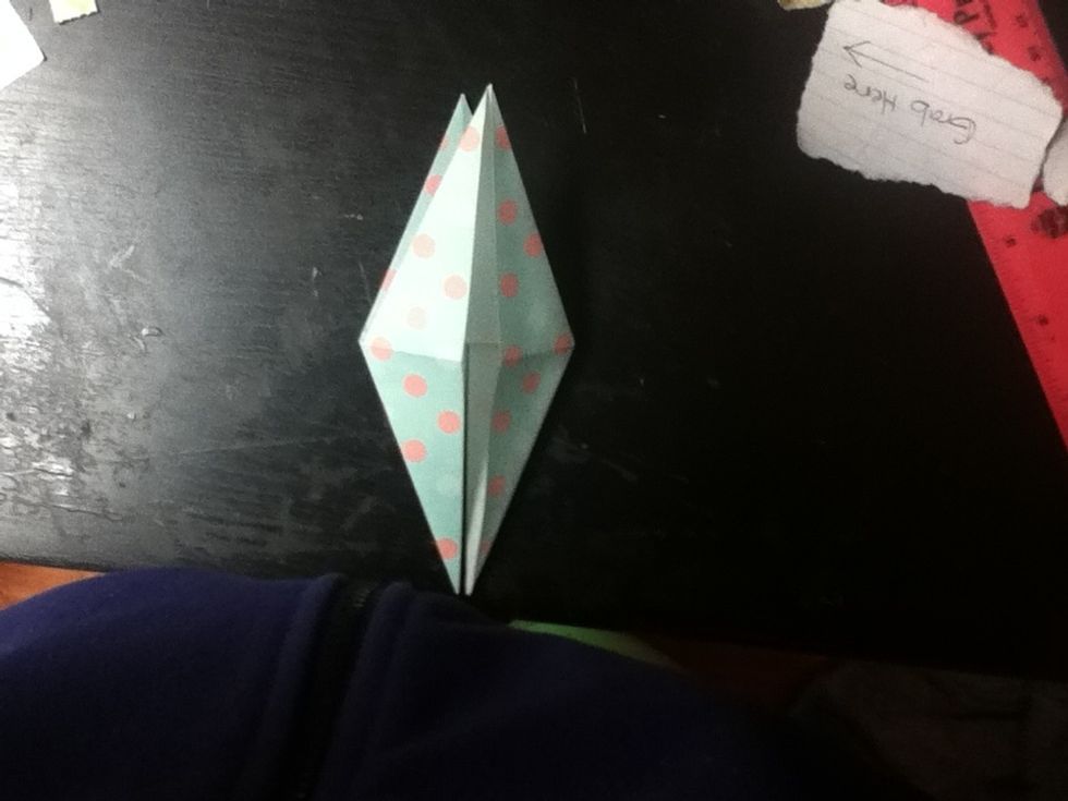 Flip it over, and do the same thing on the other side. You should end up with this.