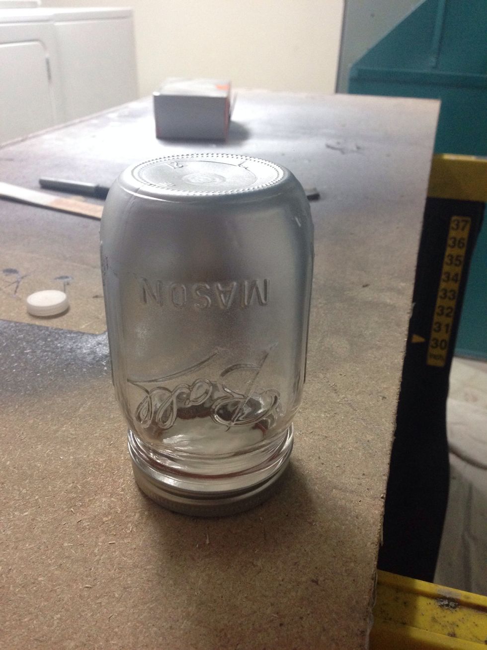 Flip it over and let dry.