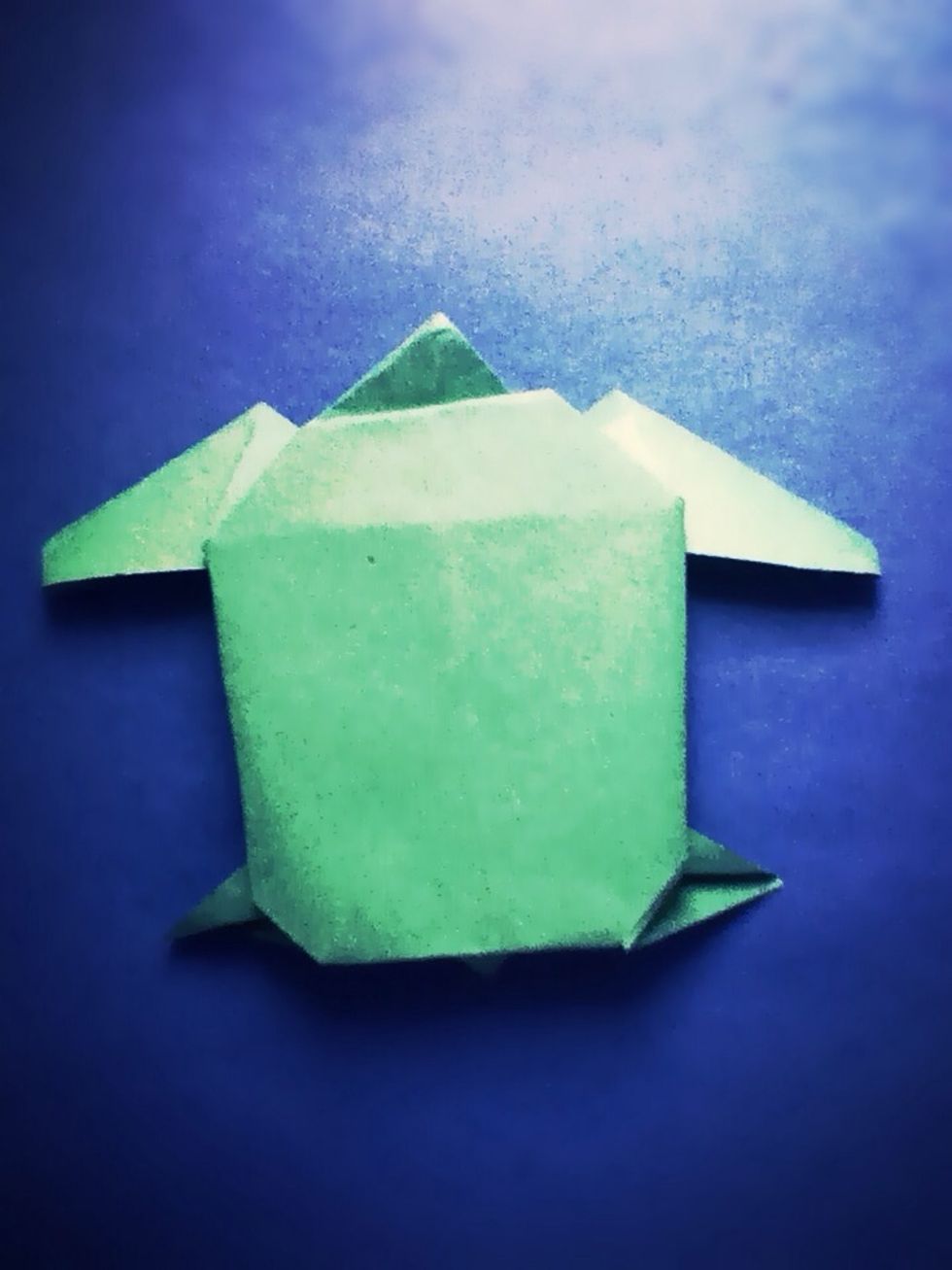 Flip it over and you are done!