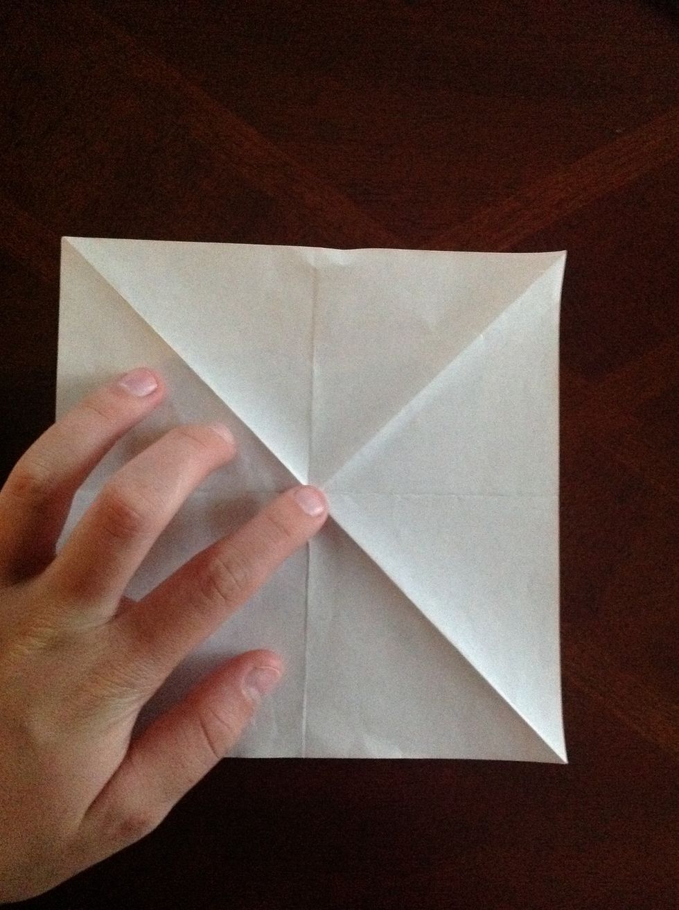 Flip it over to the white side.