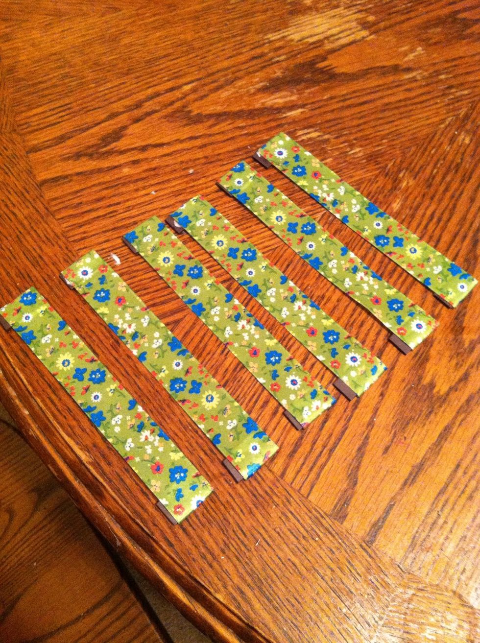 Flip over and allow to dry. It'll take about an hour or so to dry enough.