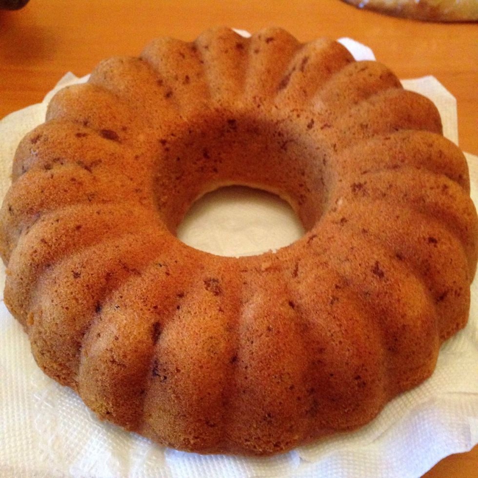 Flip over :) and let it cool