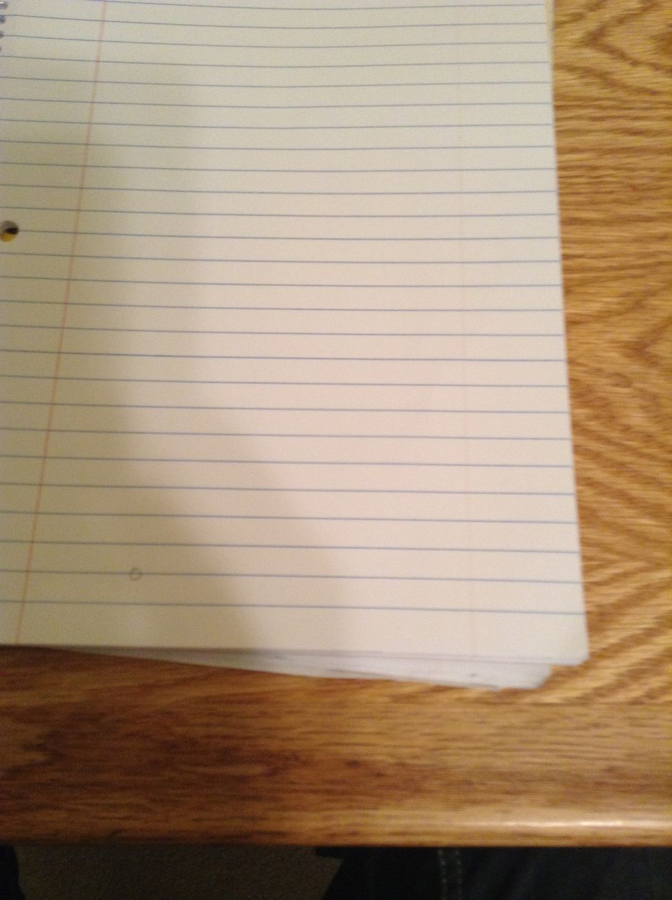 Flip page and slightly lower than other