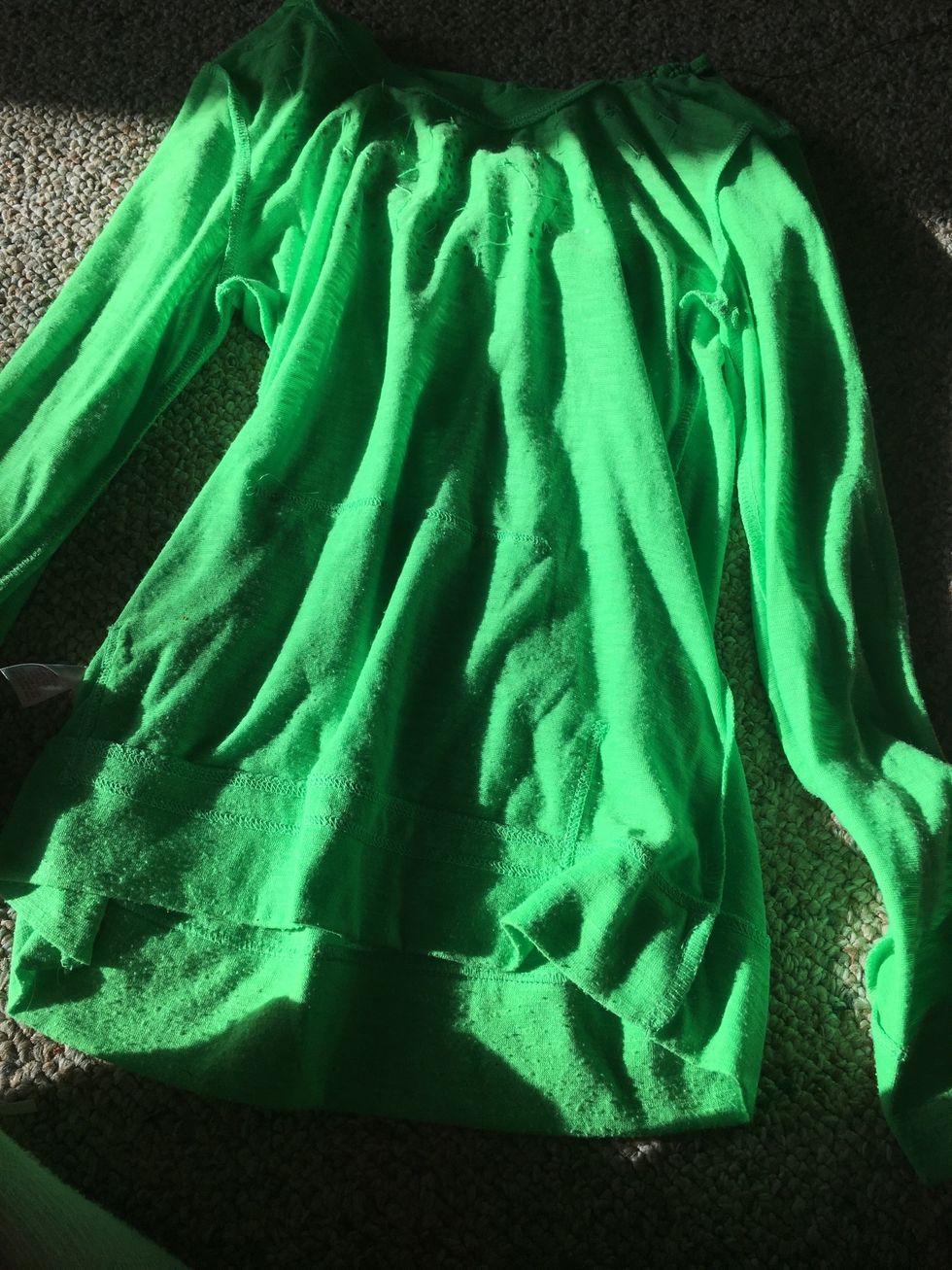 Flip shirt inside out