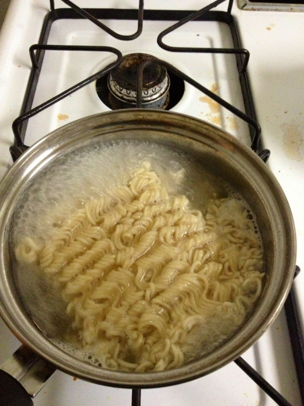 Flip the block once to get even cooking