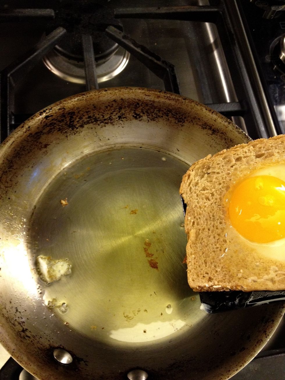 Flip the egg