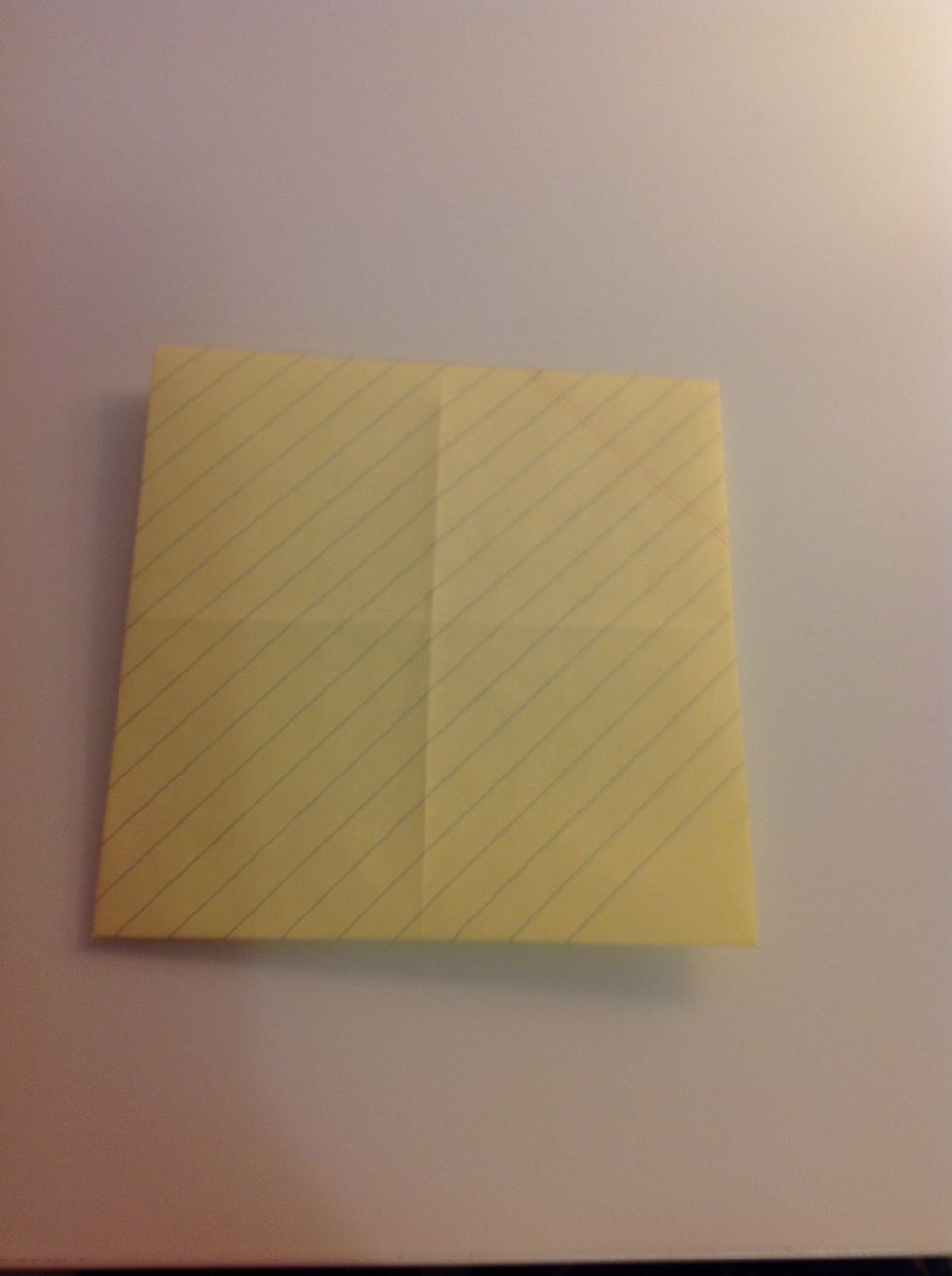 Flip the paper over.