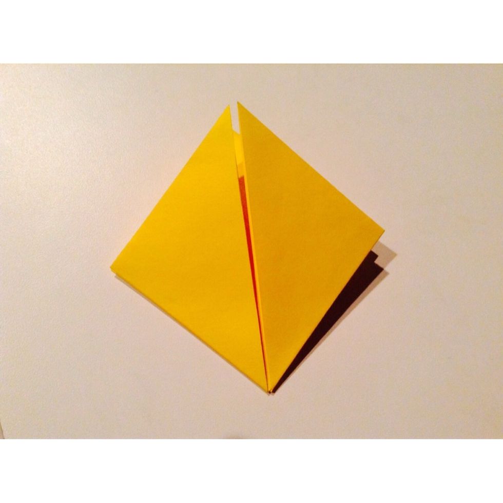 Flip your paper and repeat the 6th step.