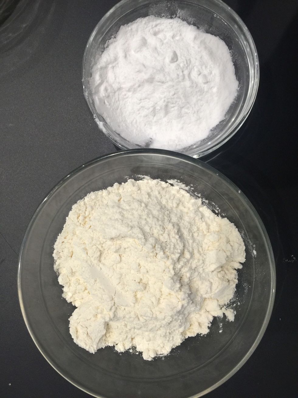 Flour 140g + 60g potato flour