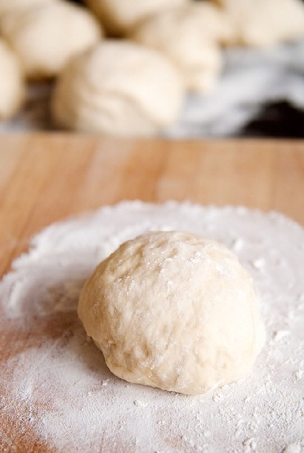 Flour the surface u will be rolling on like so ^^