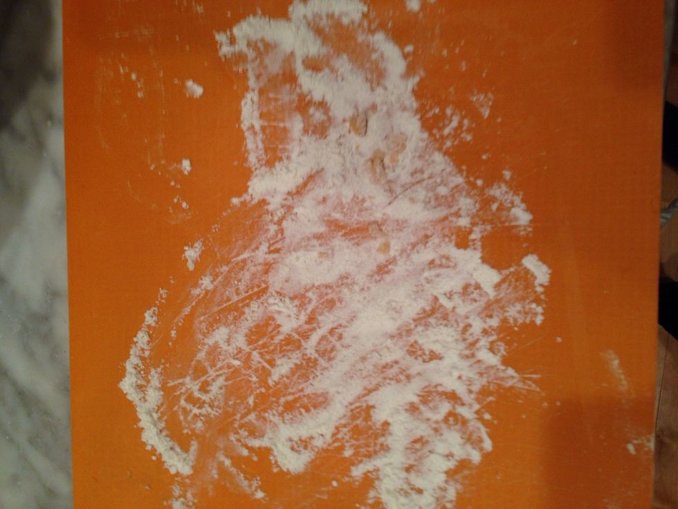 Flour your work surface
