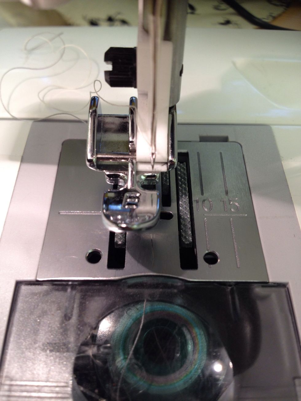 Flytta p\u00e5 pressfoten och