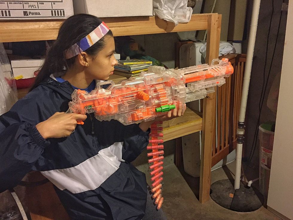 Focus on a skill to practice during training.