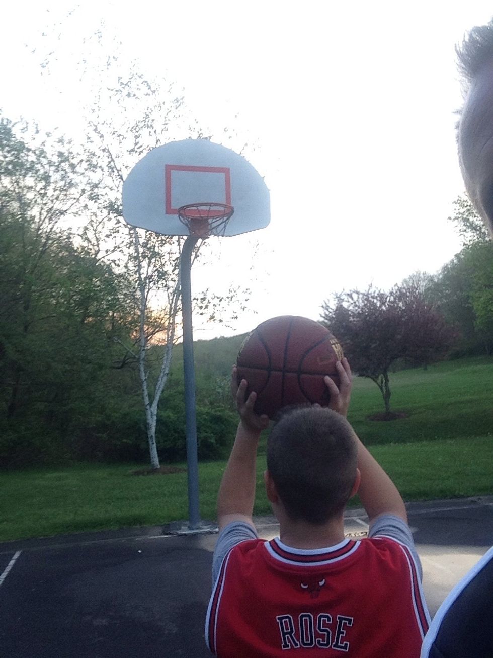 Focus your shot twice to be sure your position of your aim is good