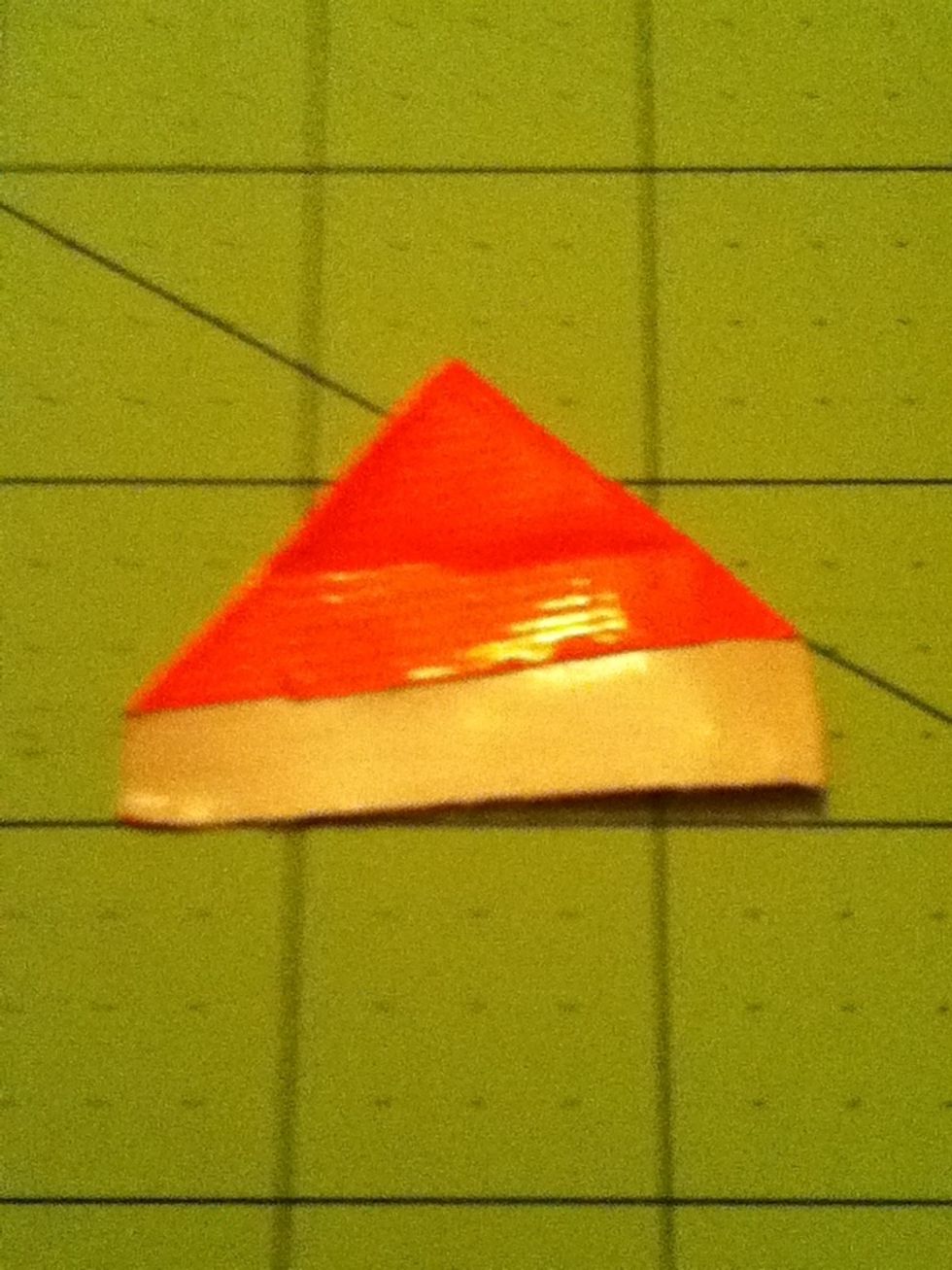 Fold all of your pieces like this again
