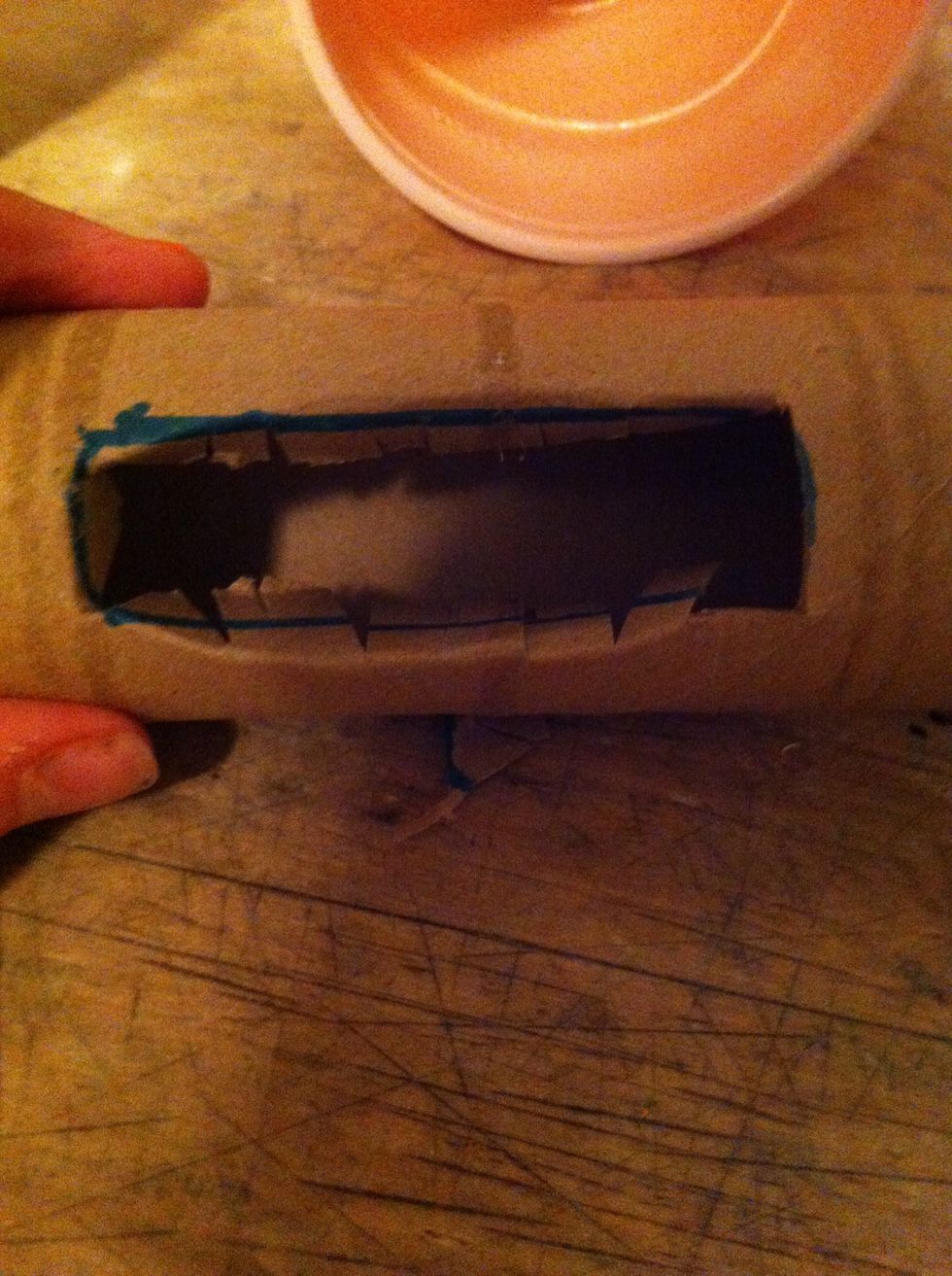 Fold all the flaps in